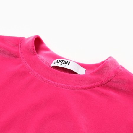 Kidsa (sweatshirt, leggings) KAFTAN PLUSHY R.30 (98-104), fuchsia-6