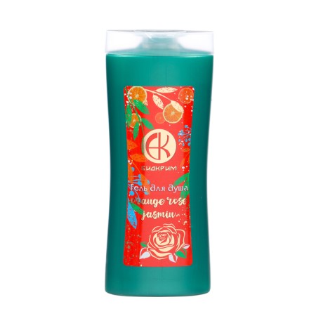 Gift set of women "Orange, rose, jasmine": shampoo, 250 ml + shower gel, 250 ml-3