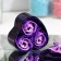 Soap roses, three -color, set of 3 pcs.