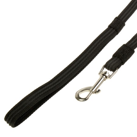 The leash zoonik is nylon with latex thread, 3 m x 1.5 cm, black-1