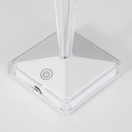 Table lamp with Somani PDU LED 16 colors USB 11x11x25 cm Risalux-9