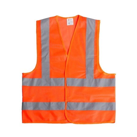 The vest is a signal, reflective, orange, 3 class, size L, 66 × 56 cm, 60g/m2-1