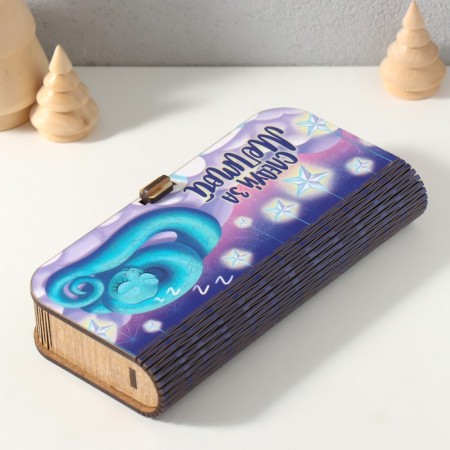 Casket "Follow the Dream" 17x8.5x3.5 cm-4