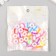 Beads for creativity plastic "Color strip. Gloss" set of 20 g 1.2x1.2x1.1 cm