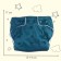 Reusable diaper, fleece, color dark green