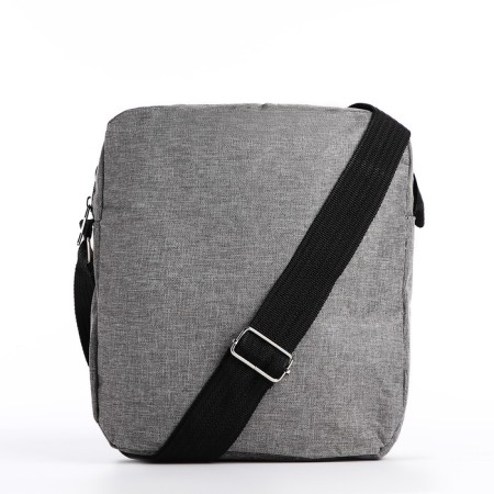 A backpack with a zipper, with USB, 4 outer pockets, bag, pencil case, color gray color-11