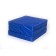 PUF "Mobile mattress", size 67x61x33 cm, water -repellent fabric, cornflower