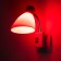 Sconces in the outlet "Classic" 1x10W E27 red 10x14.5x25 cm