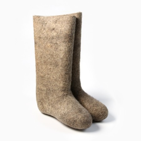 Male boots, natural color, size 44 (32)