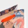 Gift Package Laminated, packaging, “Girl with flamingos”, rainbow holography, MS 18 x 23 x 10 cm