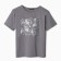 T -shirt female, gray color, size 44