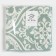 Pillowcase decorative Ethel "Ornament" color green 40x40 cm, 100% cotton