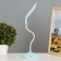 Lamp table sensor 3 modes LEDX14 "drop" blue USB 42x12.5x10 cm Risalux