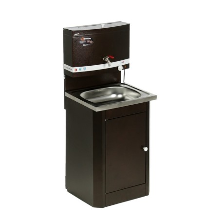 Washbuilder "Whirlwind" suite, with euns, stainless Moika, 1300 watts, 17 l, color copper