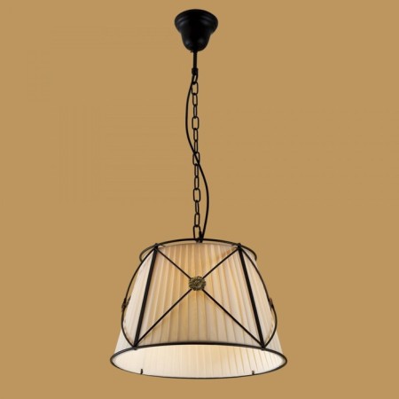 Suspended Citilux “Dresden” CL409111, 40x40x50 cm, 1x100W, E27, brown color-2
