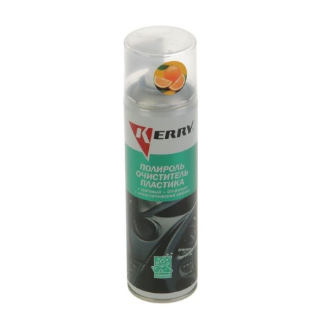 Kerry plastic policies, with a matte effect, orange, 335 ml