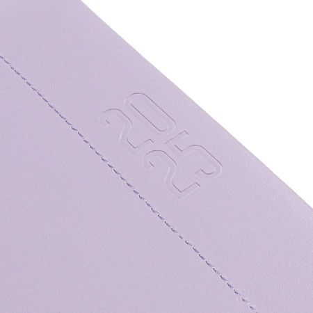 Dated 2025 diary, A5, 176 sheets of Escalada, a solid cover of artificial leather with foam rubber, pancake embossing, liesse, block 70 g/m2, lilac-3
