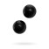 Sexus Glass vaginal balls, glass, black color, d = 3.2 cm