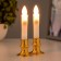Night of the "candle" LED from 3xlr44 batteries 3,6x3.6x13 cm