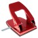 30 sheets hole punch, large, metal, with a metal ruler