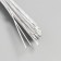 Wire for creativity D-0.8 mm, 60 cm, 50 pcs, white