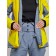 Ski costume female winter, size 50, yellow color