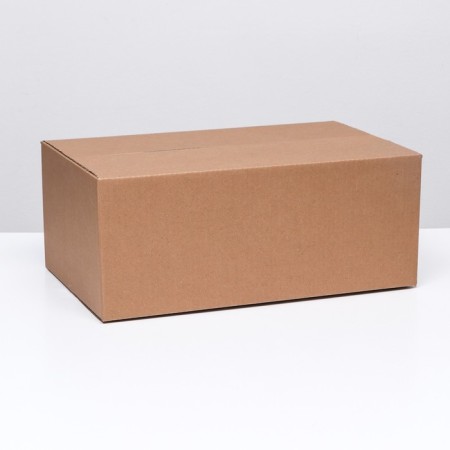 The box is folding, brown, 50 x 30 x 20 cm-1
