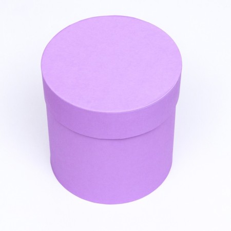 Set of round boxes 5 in 1 "Lilac", 20 x 20 - 15 x 15 cm-3