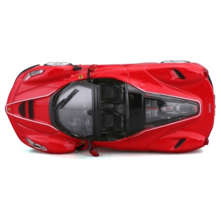 BBURAGO Ferrari Laferrari Aperta, Die-Cast, 1:43 machine, Red color-1