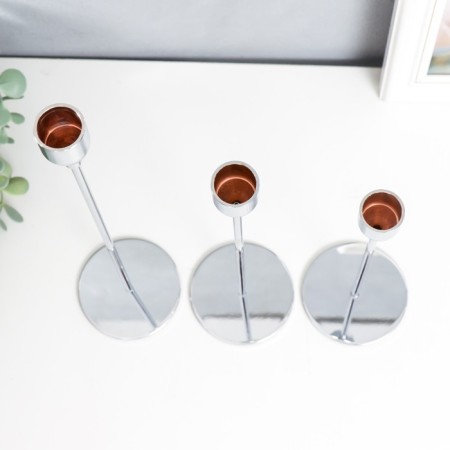 Climbing Classic Classic Set 3 pcs silver height 22; 28; 32 cm 32x8x8 cm-1