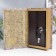 Safe Brush Tree leatherette "Dragonfly and ancient drawings" 21x13x5 cm