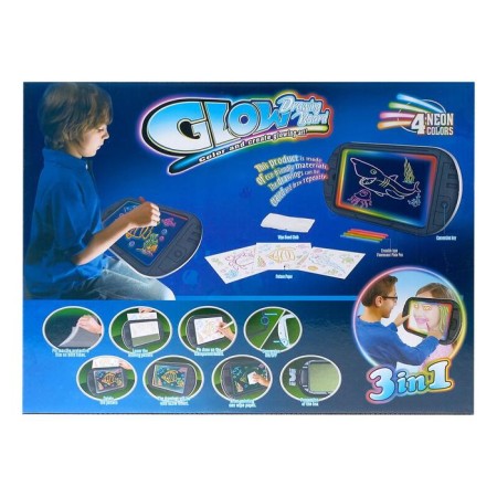 Drawing tablet 4 colors, with accessories-4