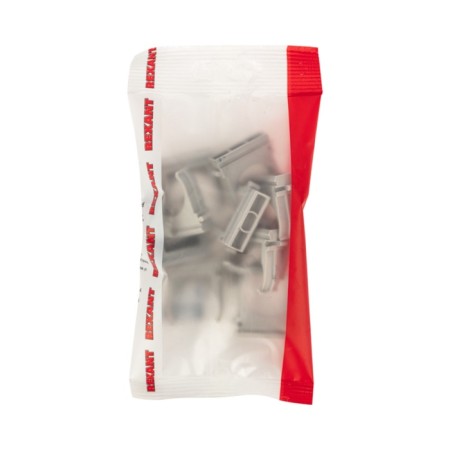 Fastenum clip for a pipe Ø 25 mm gray (10 pcs./Union) Rexant-2