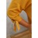 Female dress, size 50, mustard color