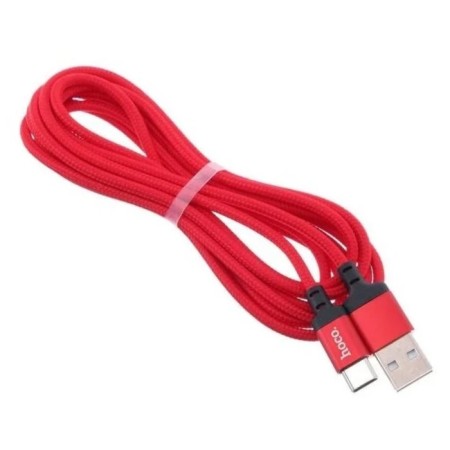 Hoco X14 Times Speed, Type-s-USB, 3 A, 2 m, black and red-3