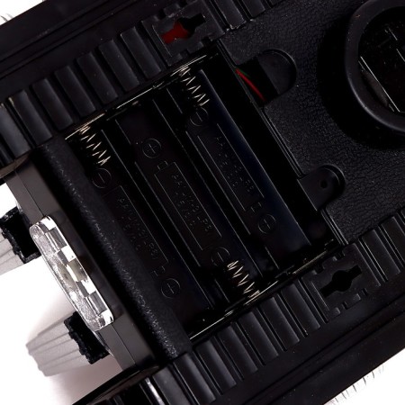 Artillery tank, with a gun, light and sound effects, works from batteries, mix color-4