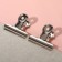 Clips for cut, 5.2 cm, 5 pcs, silver color