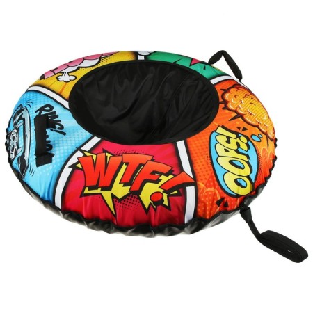 Tubing-vatrushka "Comic", case diameter 110 cm-3