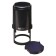 Equipment for round printing automatic Trodat Printy 4645, diameter 45 mm, with a lid, black body