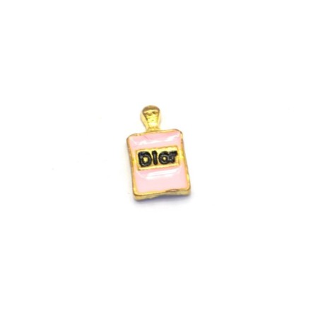 Metal fittings Pole "Dior", pink, 4 pcs