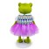 Soft toy "Olivia Kvakovskaya", with a jacquard vest, 16 cm