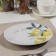 Porcelain plate "Lemons", d = 20 cm, white