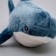 Soft toy "Shark", 60 cm, blue color