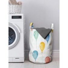 Basket for storing things “Balls fly into the sky”, size 35x50 cm
