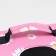 Bag - carrying for animals "flowers", pink, size m, 40 x 21 x 27 cm