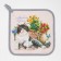 Kitchen "beloved grandmother" mittens-output 20x28cm, 19x19cm tack, 100% cotton