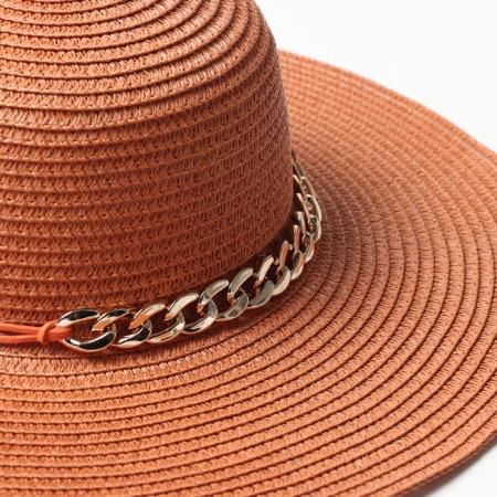 Women's hat minku, red color, rr 58-4