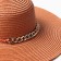 Women's hat minku, red color, rr 58