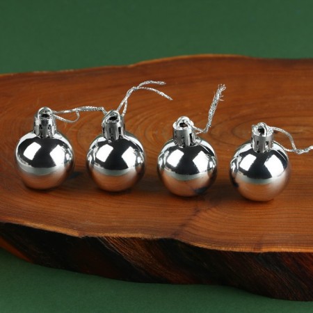 New Year's twisted candles with the decor of "Successful New Year!", Set-5