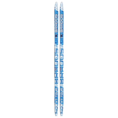 Plastic skis, 140 cm, with a notch, MIX color-6